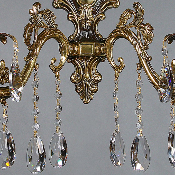 Бра ambiente by brizzi granada 2118/2 pb tear drop