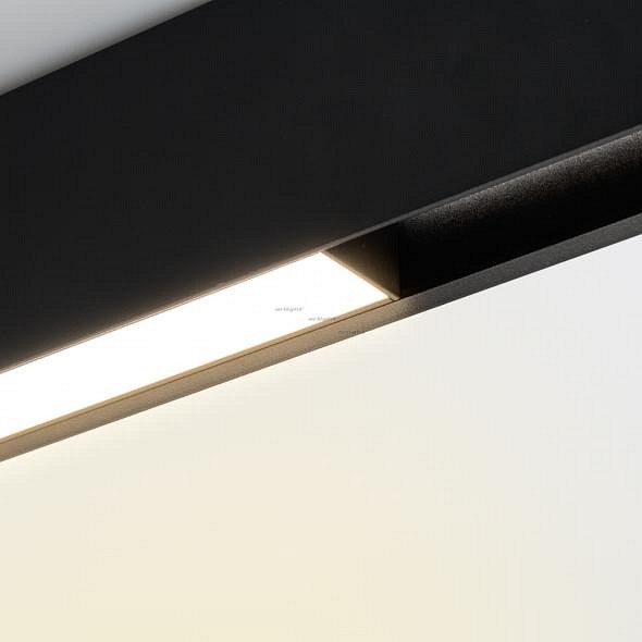 Встраиваемый светильник arlight mag-flat-45-l1005-30w warm3000 (bk, 100 deg, 24v) 026962