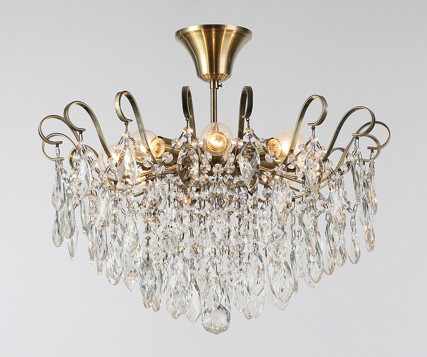 Люстра на штанге escada wisteria 664/8p