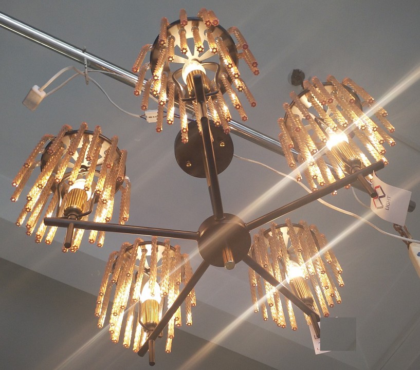 Люстра на штанге mw-light лавиния 2 443010508
