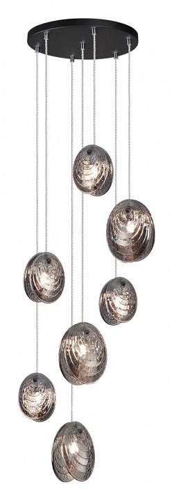 Подвесная люстра odeon light mussels 5038/7