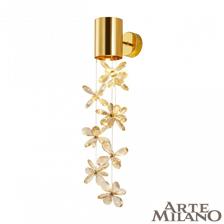 Бра arte milano am-11952b 21952b.d90.h600.led g