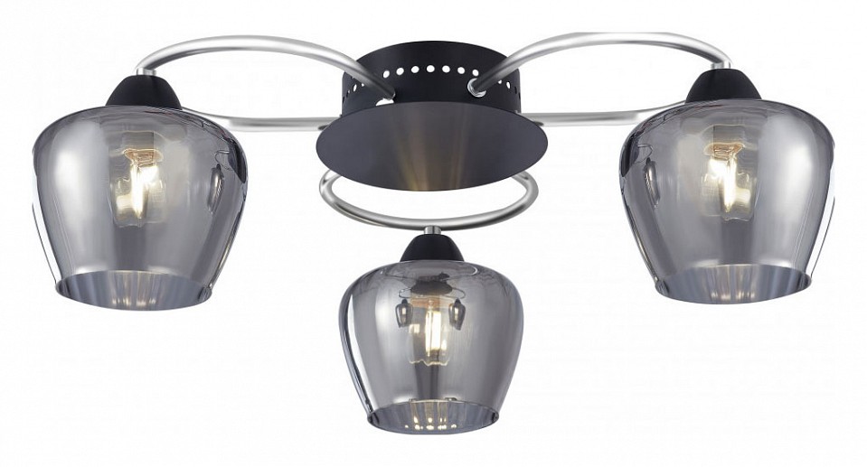 Потолочная люстра arte milano amalfi-321508 321508/3 cr+bk