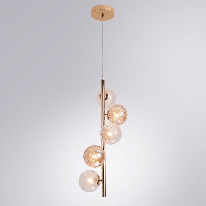 Подвесная люстра arte lamp etereo a5261sp-5go