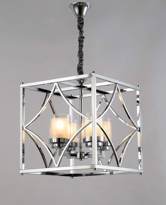 Подвесная люстра lumina deco quadrato ldp 1223-4 chr