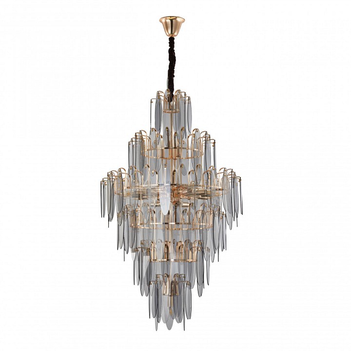 Подвесная люстра arte milano am-7753b 1853b.d800.h1300.e14.25 g