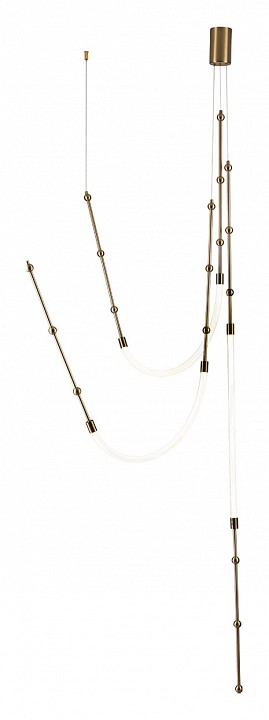 Подвесной светильник indigo corda 14010/3p brass