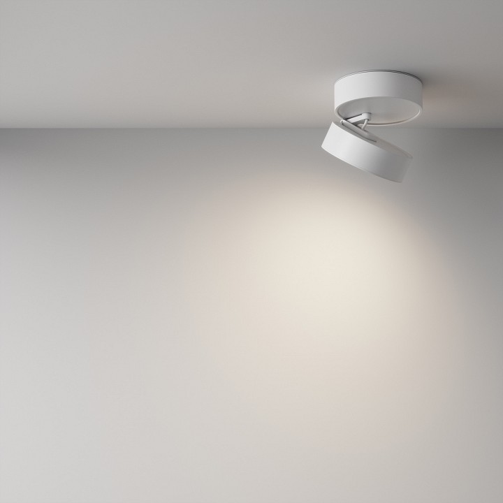 Накладной светильник maytoni onda c024cl-18w4k-w-1