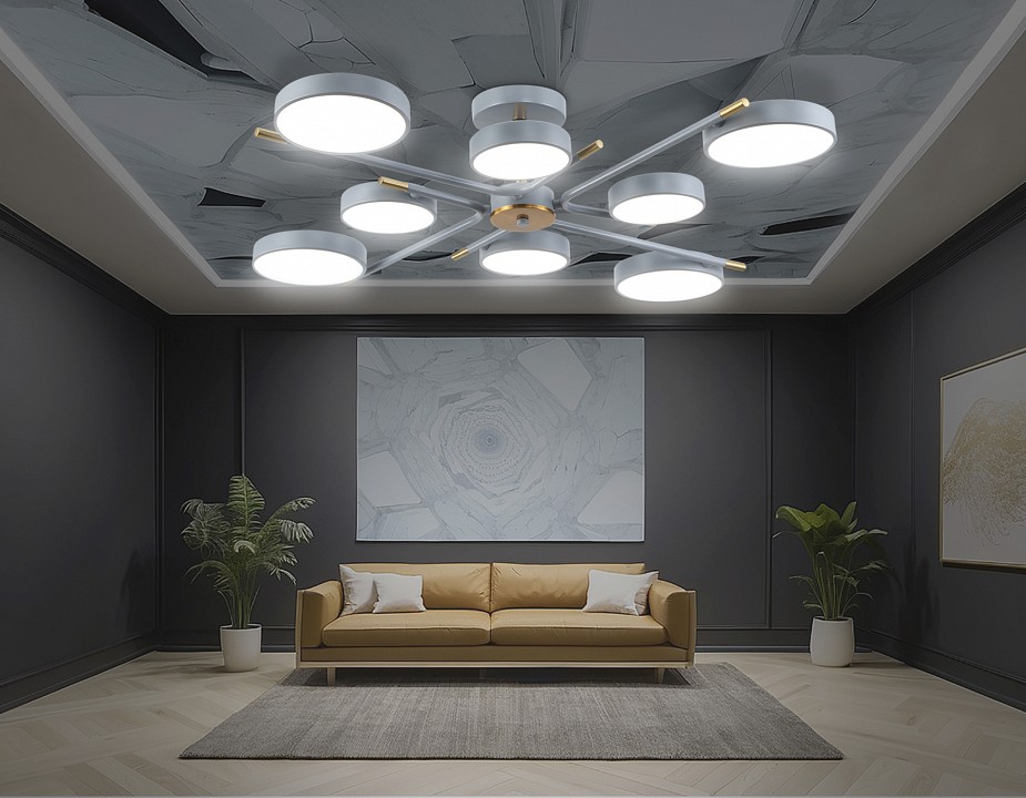 Люстра на штанге ambrella light fl fl516339