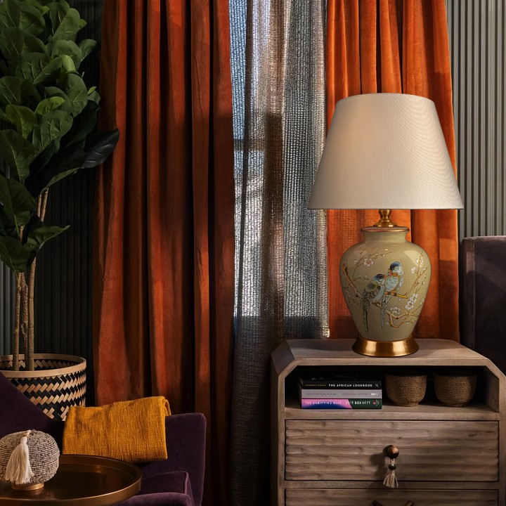 Настольная лампа декоративная loft it magnolia 10381t/a