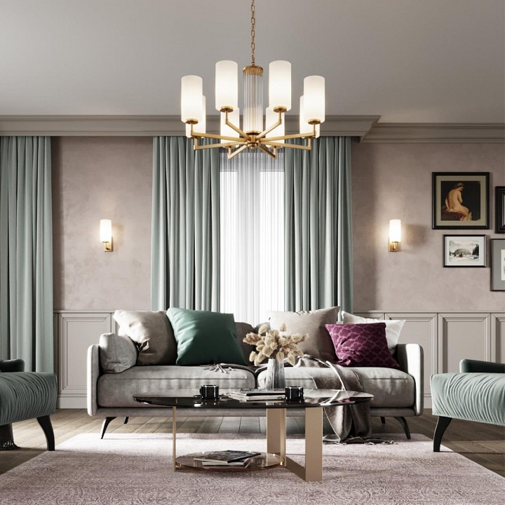Подвесная люстра odeon light kasali 4990/8