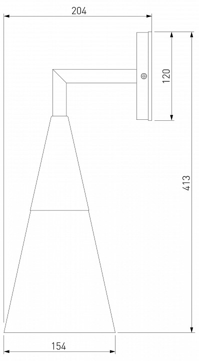 Светильник на штанге elektrostandard vesto a066198
