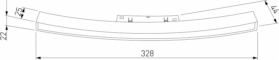 Встраиваемый светильник elektrostandard slim magnetic a066508