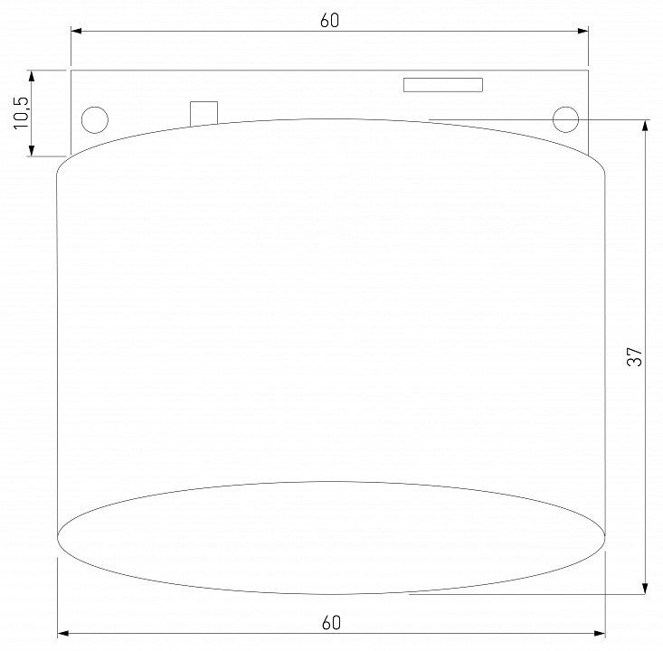 Накладной светильник elektrostandard mini magnetic a067277