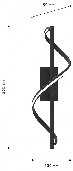 Бра f-promo locket 4180-1w
