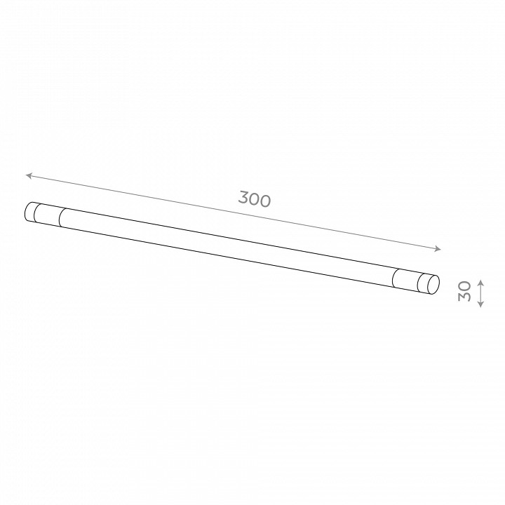 Штанга st-luce techno st1653.409.00