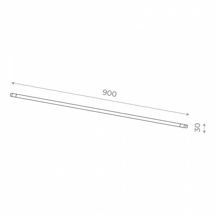 Штанга st-luce techno st1653.429.00