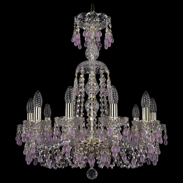 Подвесная люстра bohemia art classic 11.24 11.24.10.200.xl-64.gd.v7010