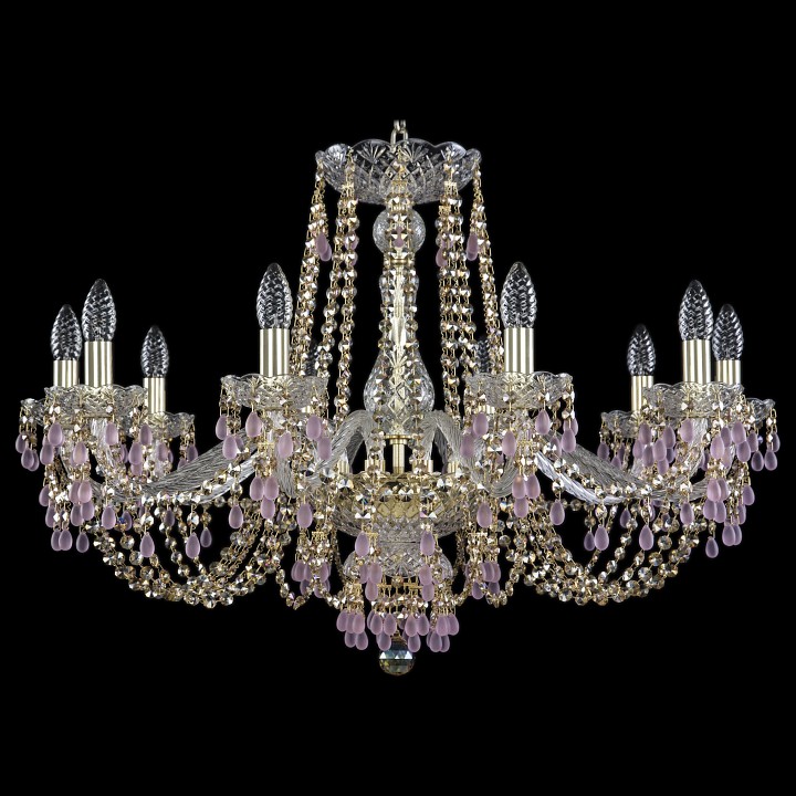 Подвесная люстра bohemia art classic 11.24 11.24.10.300.gd.v7010.r777