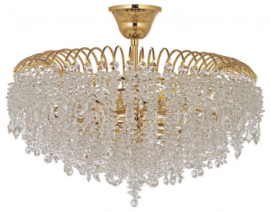 Люстра на штанге arti lampadari delia gold delia e 1.3.40.105 g