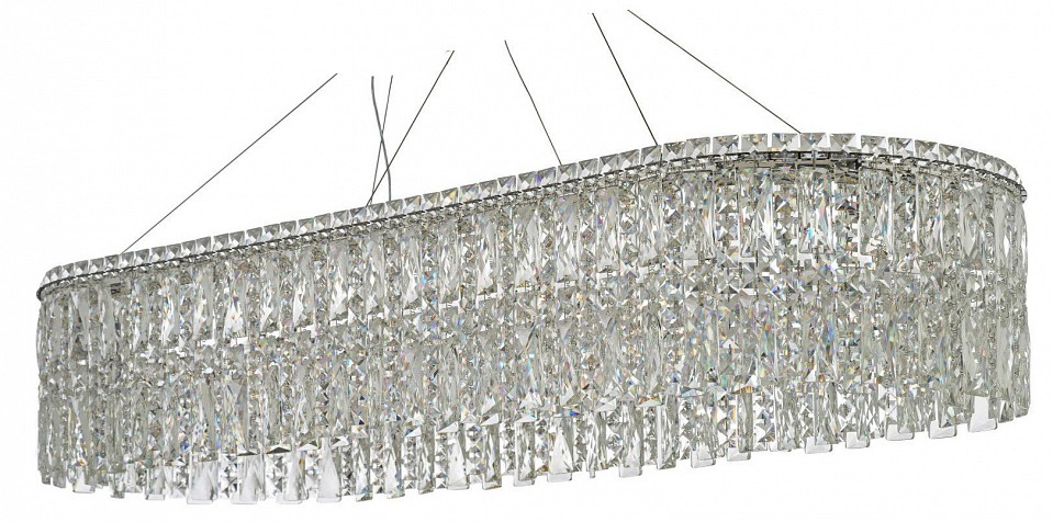 Подвесная люстра arti lampadari ovindoli nickel ovindoli l 1.5.120x40.100 n