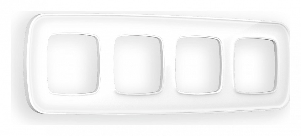 Рамка на 4 поста ambrella volt coint of640104