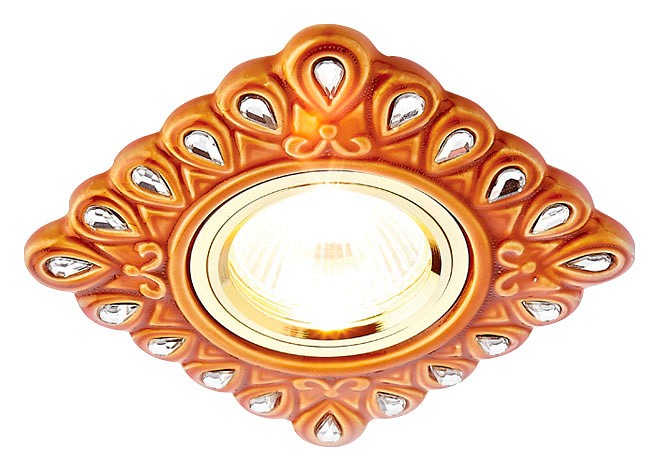 Встраиваемый светильник ambrella light d d5550 sb/cl