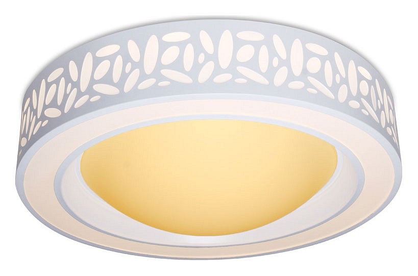 Накладной светильник ambrella light orbital design f210 wh 96w d520