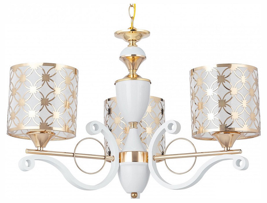 Подвесная люстра arte milano florentia-3097 303097/3 wh/gd