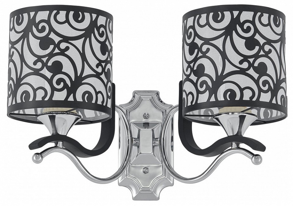Бра arte milano florentia-4957 304957/2w bk/ni