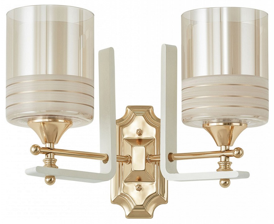 Бра arte milano florentia-6087 306087/2w wh/gd