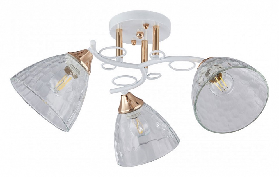 Потолочная люстра arte milano amalfi-321395 321395/3a wh+fg