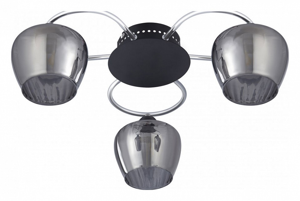 Потолочная люстра arte milano amalfi-321508 321508/3 cr+bk