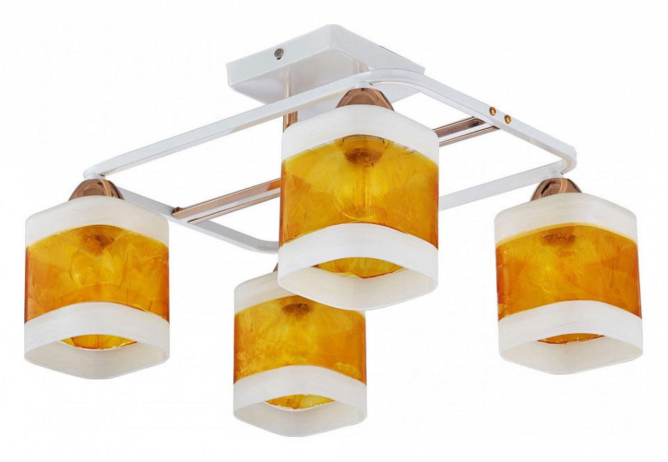 Потолочная люстра arte milano amalfi-322008 322008/4 wh+fg