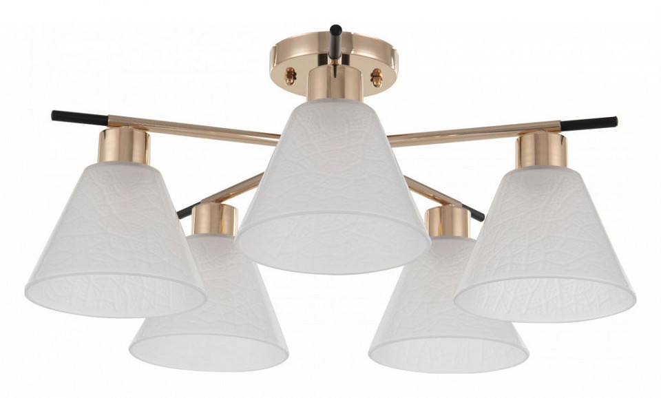 Потолочная люстра arte milano napoli-322119 322119/5 fg+bk