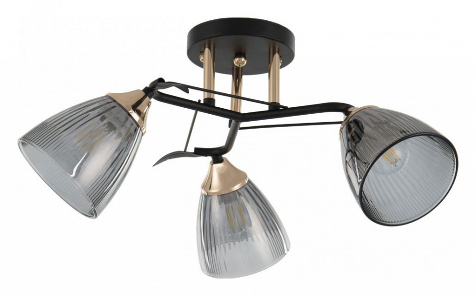 Потолочная люстра arte milano amalfi-322610 322610/3 bk+fg