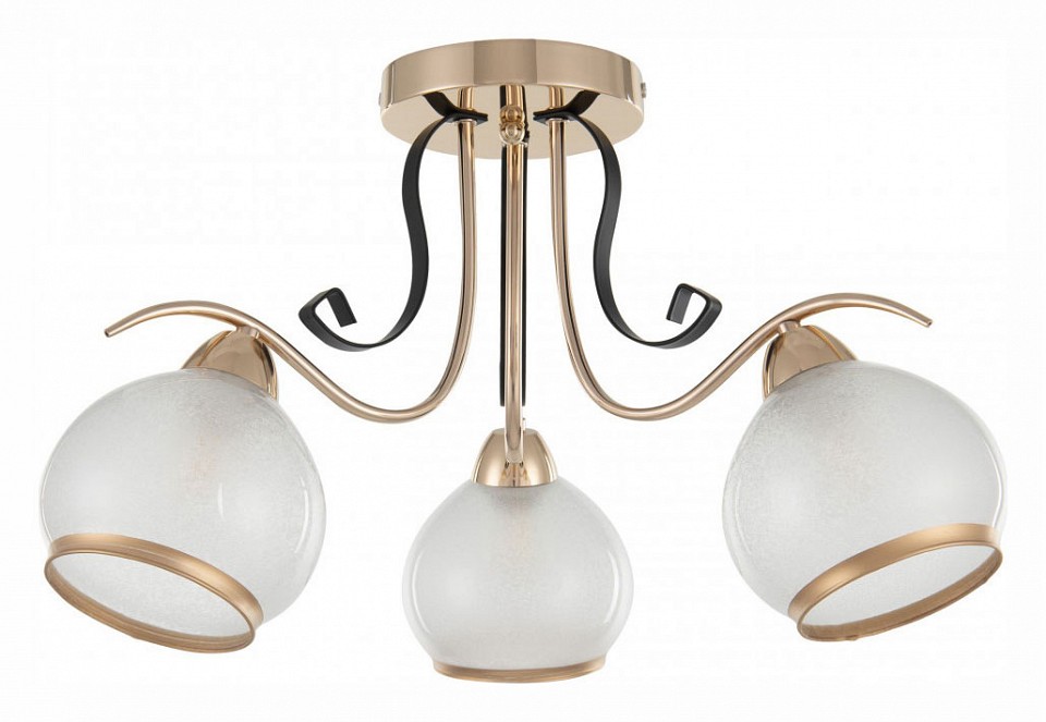 Потолочная люстра arte milano amalfi-323306 323306/3 fg+bk
