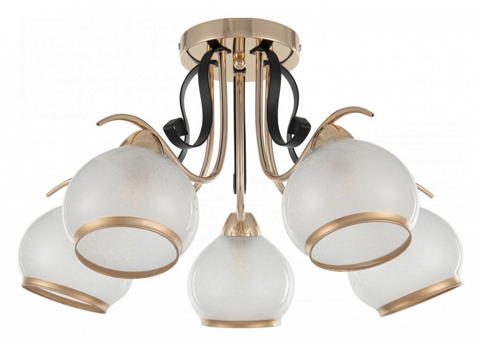 Потолочная люстра arte milano amalfi-323306 323306/5 fg+bk