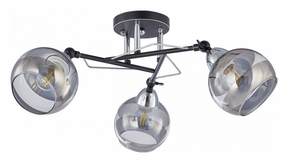 Потолочная люстра arte milano amalfi-323685 323685/3b bk+cr