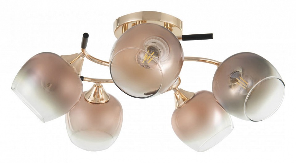 Потолочная люстра arte milano amalfi-324985 324985/5 fg+bk