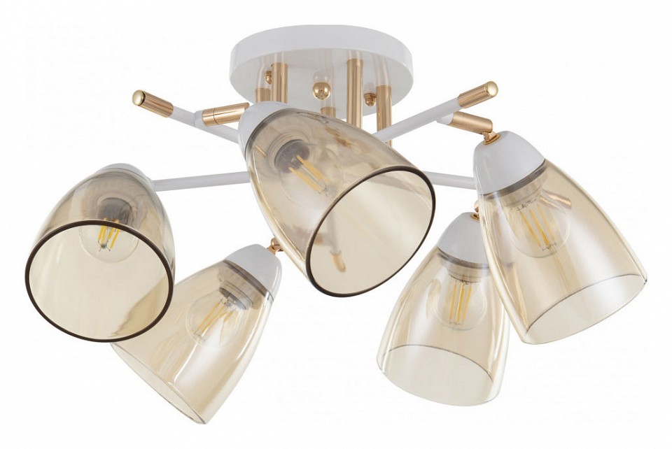 Потолочная люстра arte milano amalfi-327410 327410/5 fg+wh