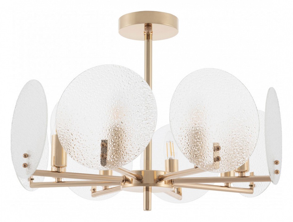 Люстра на штанге arte milano sorrento-0409 370409/8/490 gd