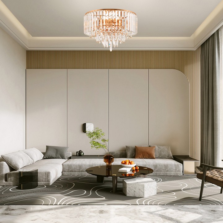 Люстра на штанге arte milano sorrento-5509 375509/8/40/470 gd