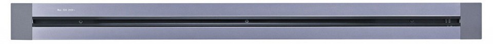 Трек встраиваемый arte milano am-track-sockets 382301tb/100 grey
