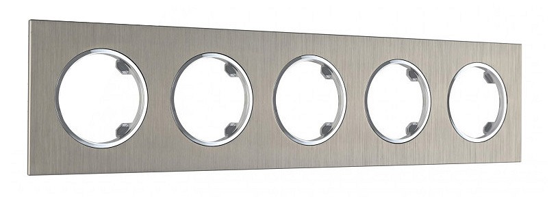 Рамка на 5 постов arte milano am-502.11 502.11-5.grey