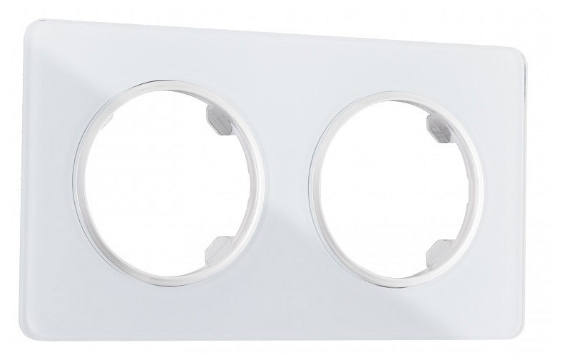 Рамка на 2 поста arte milano am-502.13 502.13-2.white