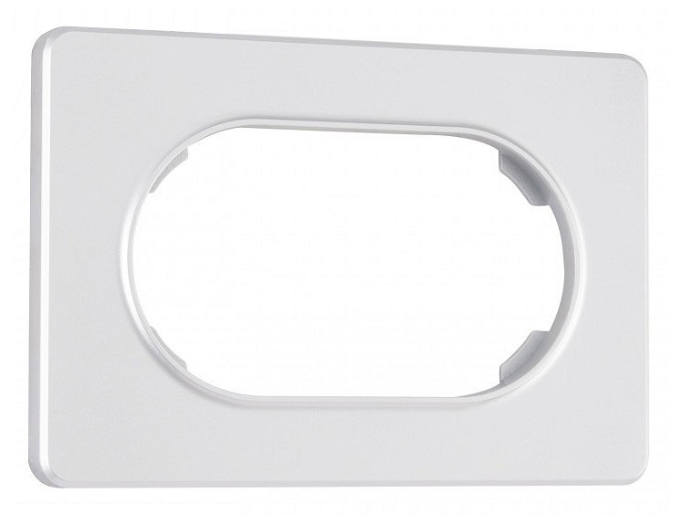 Рамка для двойной розетки arte milano am-502.15 502.15-double.silver