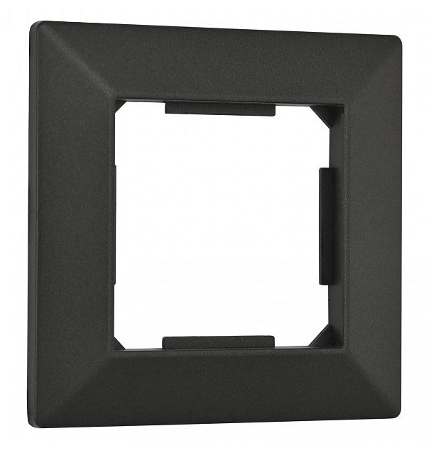 Рамка на 1 пост arte milano am-503.03 503.03-1.black
