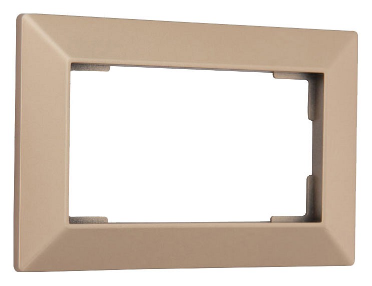 Рамка для двойной розетки arte milano am-503.03 503.03-double.shampan