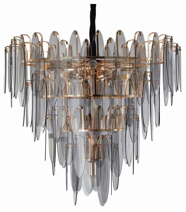 Подвесная люстра arte milano am-7753b 8753b.d800.h750.e14.19 g